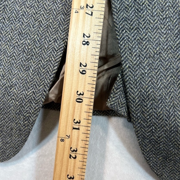 Brooks Brothers 43R Made in Italy Tweed Herringbone 100% Lambswool Sport Coat - Picture 15 of 16